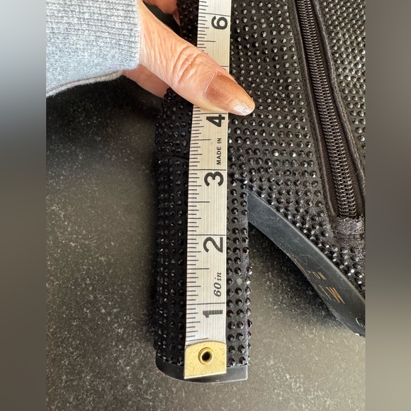 Mix#6 rhinestone in black block heels - Picture 7 of 10